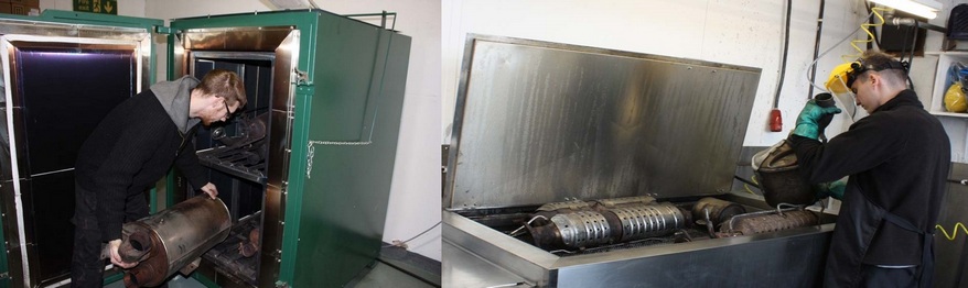 Sklad v&yacute;fuků a DPF